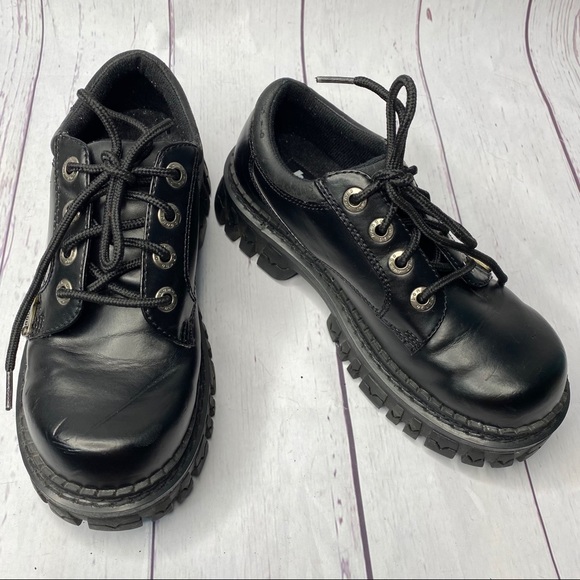 Bongo Ronnie 85 Chunky Combat Shoes Y2k 